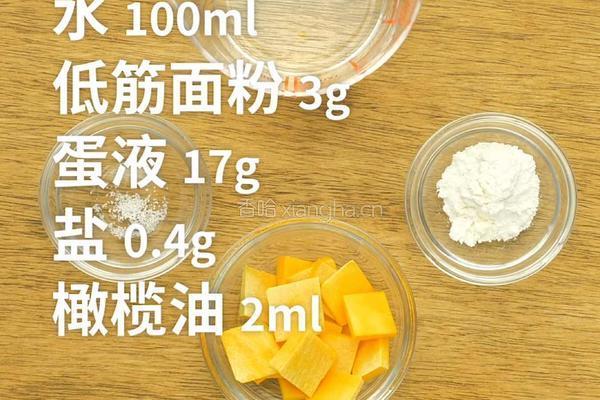 12-18个月辅食：蛋黄南瓜片的做法图解1