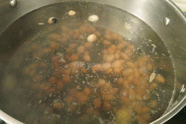 黑豆花生海带水瓜鸡汤的做法图解7