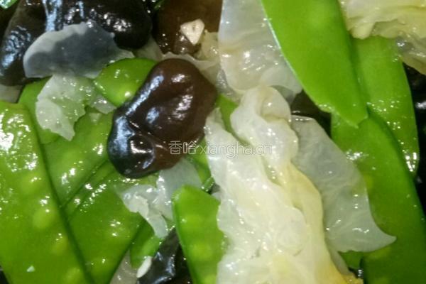 荷兰豆拌双耳的做法图解6