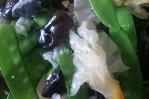 荷兰豆拌双耳的做法图解5