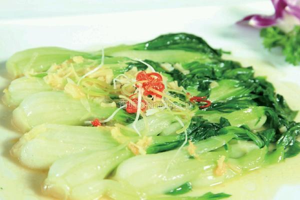 贝茸菜心的做法图解9