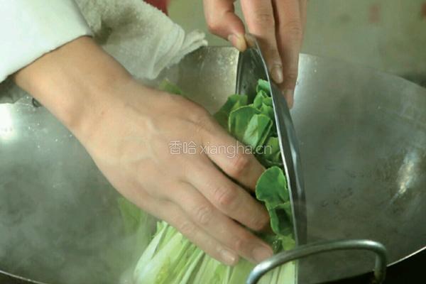贝茸菜心的做法图解3