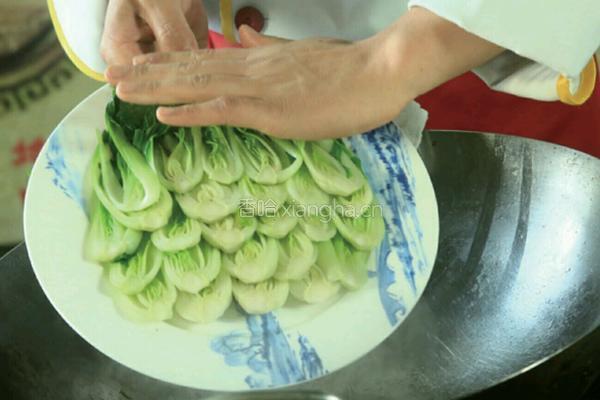 贝茸菜心的做法图解7