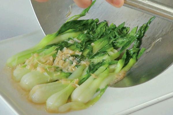 贝茸菜心的做法图解8