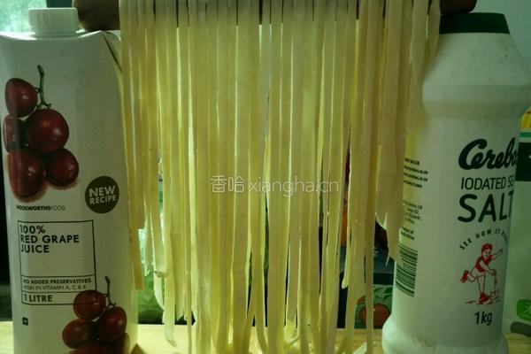 纯手工制作手擀面的做法图解13