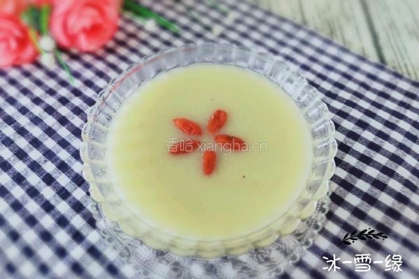 香蕉玉米糊的做法图解1