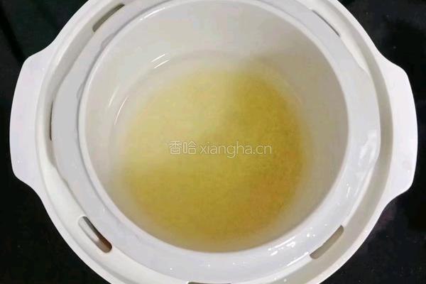 牛油果小米糕 (宝宝辅食）的做法图解2