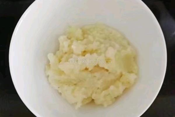 牛油果小米糕 (宝宝辅食）的做法图解4
