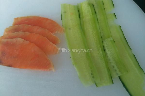 酱汁三文鱼的做法图解1