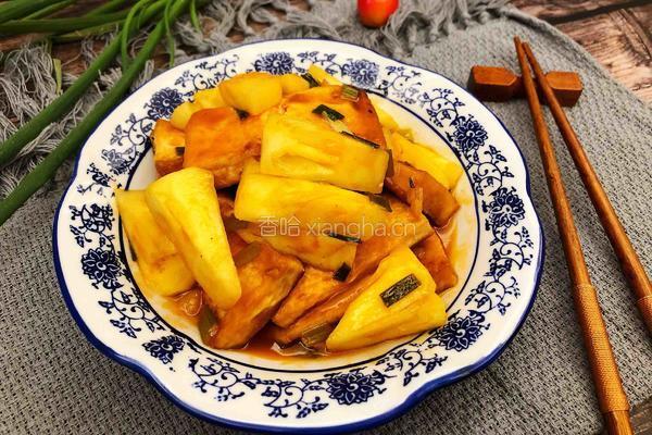 菠萝咕咾豆腐的做法图解15
