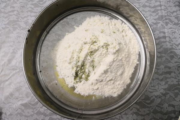 （无油）抹茶苹果卷的做法图解4