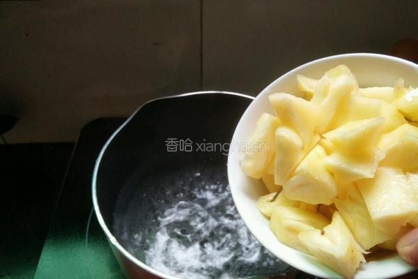糖水菠萝的做法图解5
