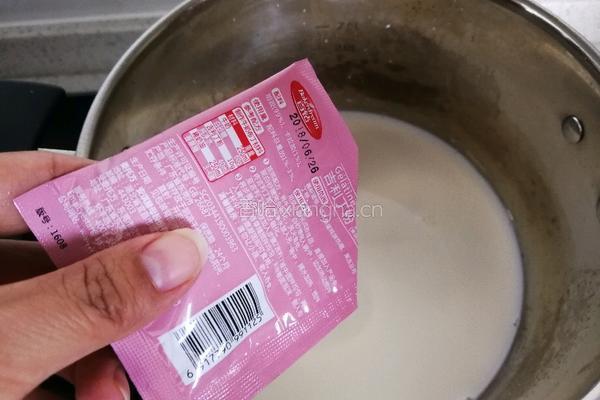芒果牛奶布丁的做法图解5