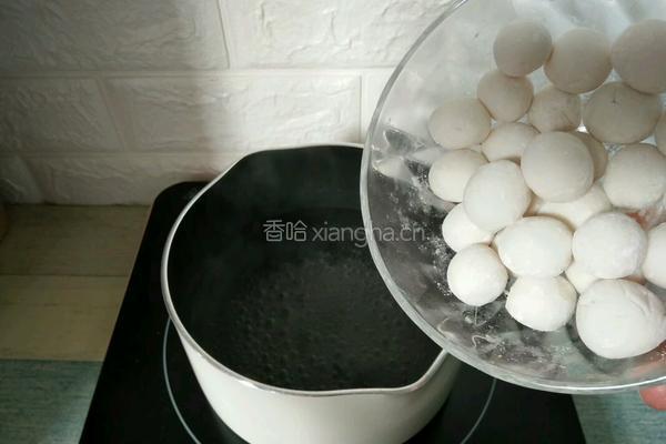 沙甜桔汤圆的做法图解5