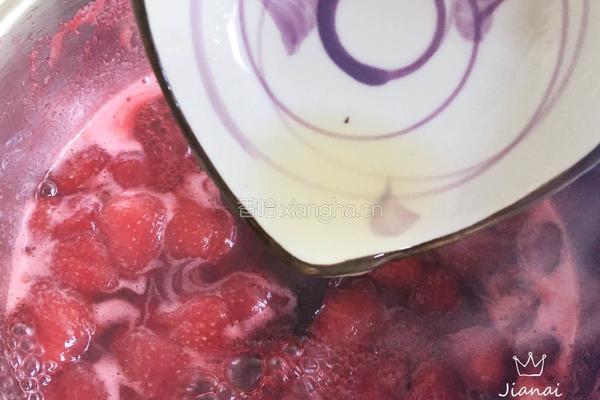 水果创意菜+自制草莓酱的做法图解7