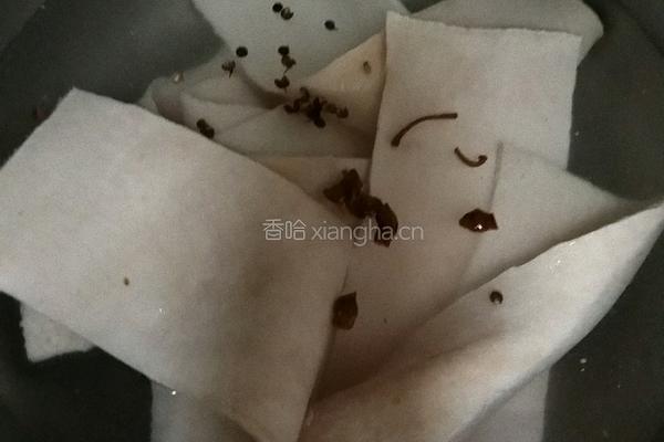 三色皮冻的做法图解1