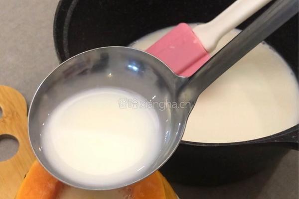 木瓜奶冻的做法图解7
