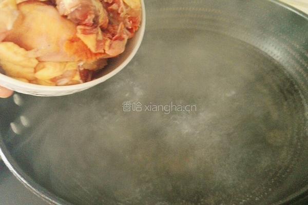 椰子香菇鸡汤的做法图解7