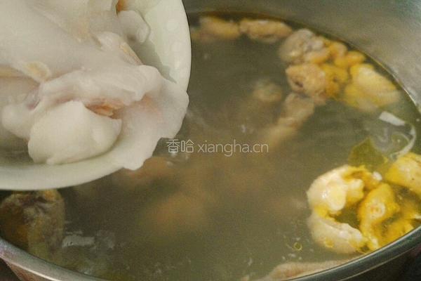 椰子香菇鸡汤的做法图解12