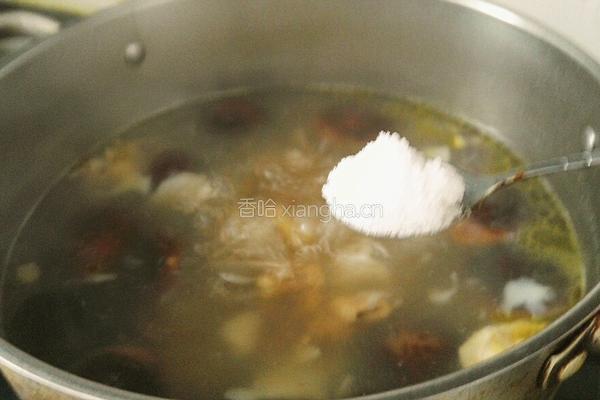 椰子香菇鸡汤的做法图解15