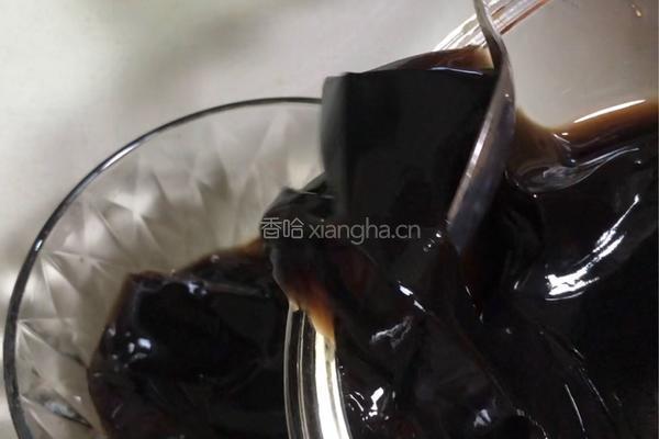 炼奶水果龟苓膏的做法图解10