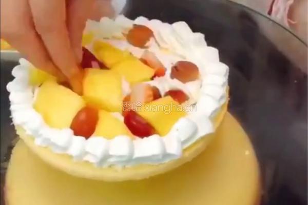 水果裸蛋糕的做法图解6