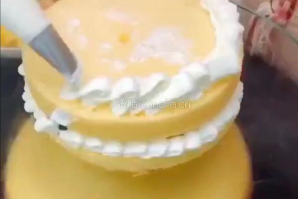 水果裸蛋糕的做法图解7