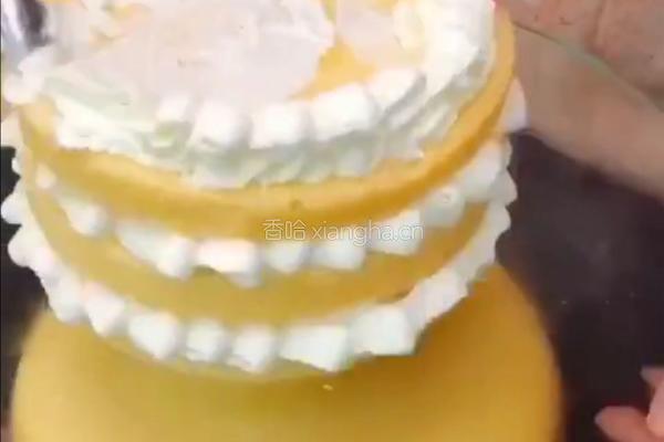 水果裸蛋糕的做法图解9
