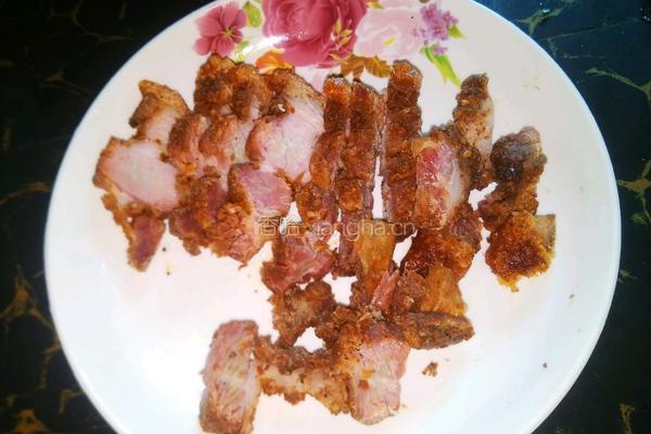 炸肉炒土豆的做法图解2