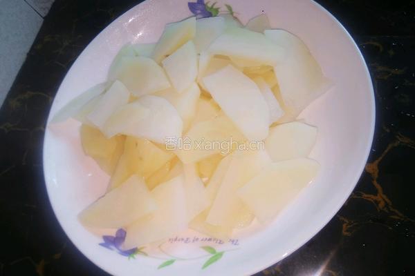 炸肉炒土豆的做法图解5