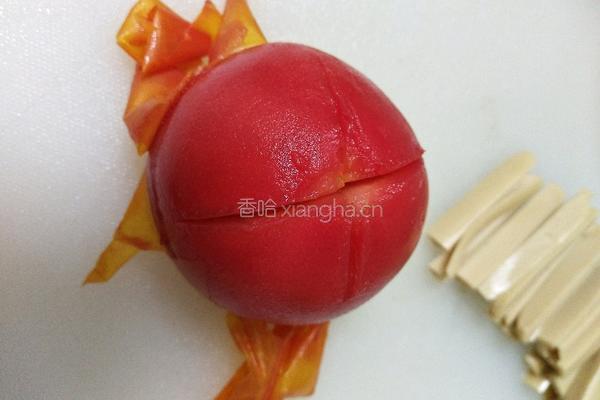 番茄鸡蛋面的做法图解3