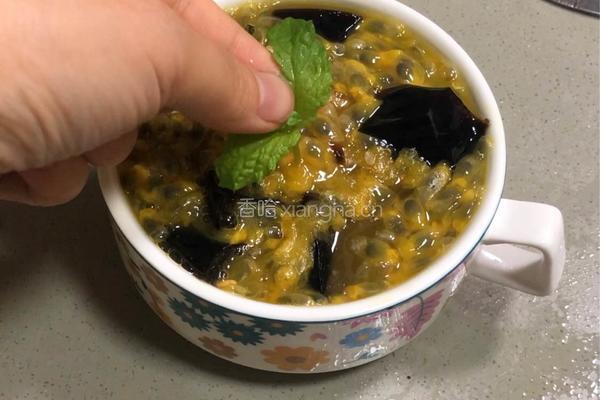 百香果龟苓膏的做法图解9