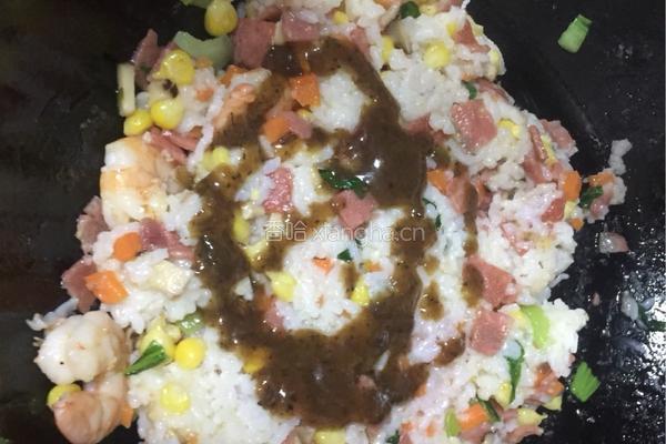 菠萝饭的做法图解9
