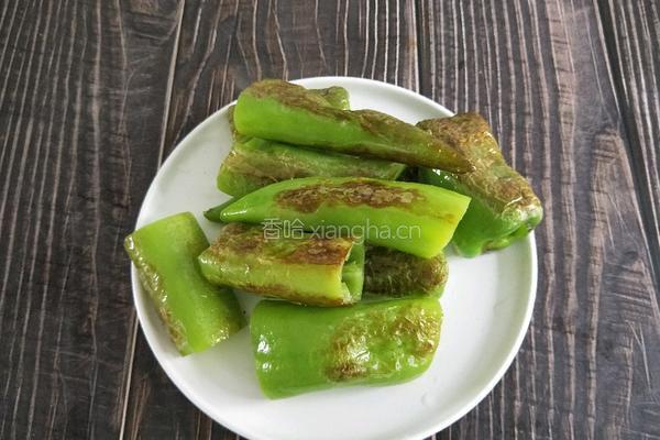 酱焖尖椒的做法图解7