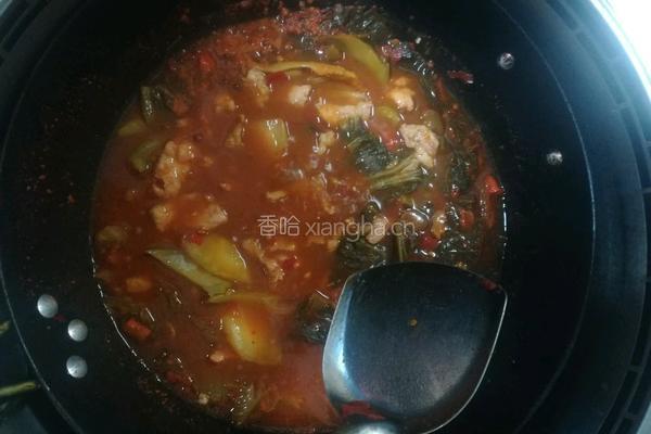 盐菜水煮肉的做法图解11