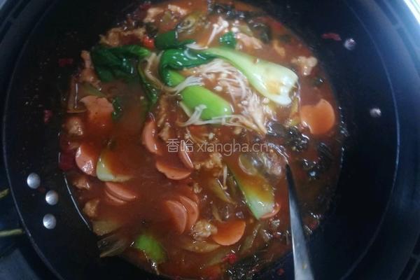 盐菜水煮肉的做法图解12