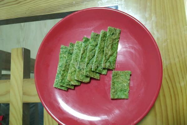艾蒿鸡蛋饼的做法图解6