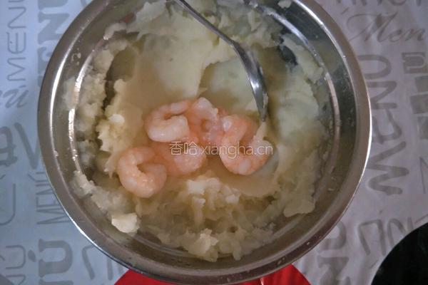 水果土豆虾仁沙拉（复鸡蛋不开裂的小窍门的做法图解7
