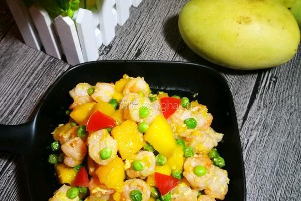 芒果青豆炒虾仁的做法图解10
