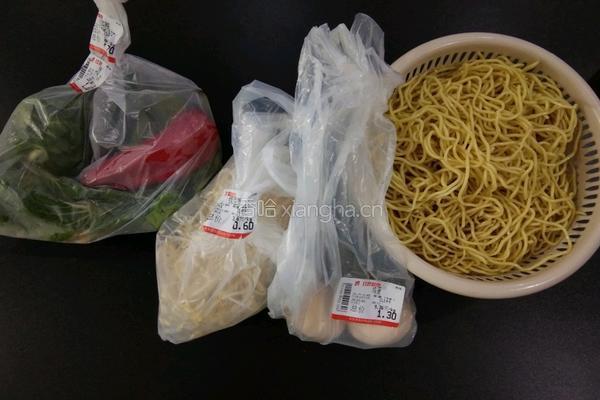 家常素炒面的做法图解1