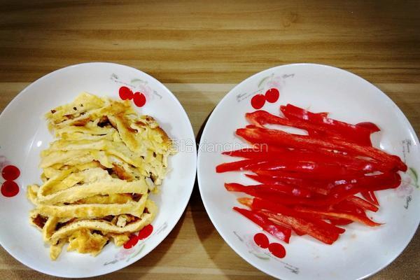 家常素炒面的做法图解4