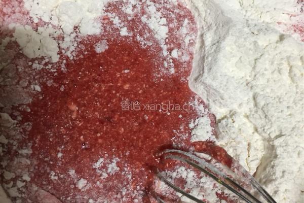 甜菜根戚风的做法图解4
