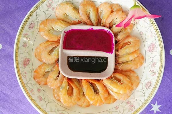 火龙果白灼虾的做法图解11