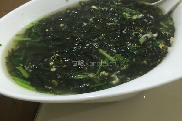 紫菜鸡蛋汤的做法图解4