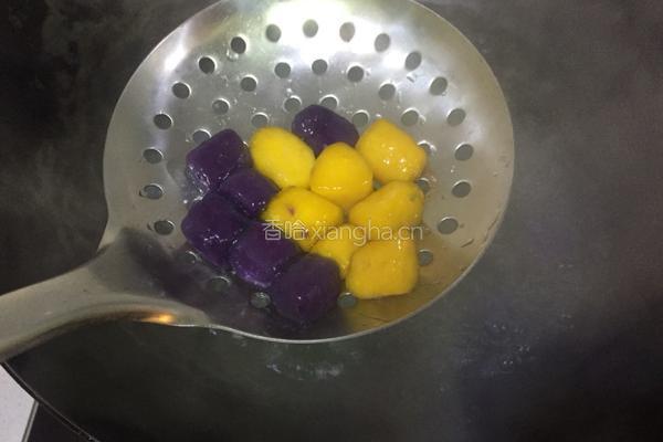 蜜豆芋圆的做法图解5