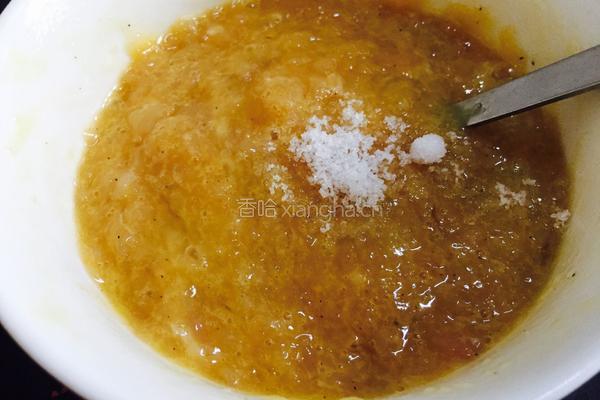 蔬菜鸡肉饼的做法图解4