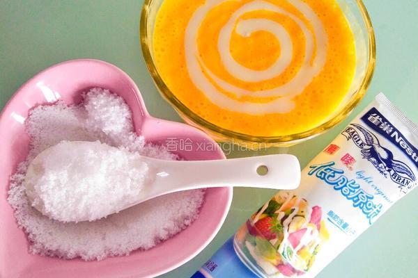 芒果牛奶雪糕的做法图解6