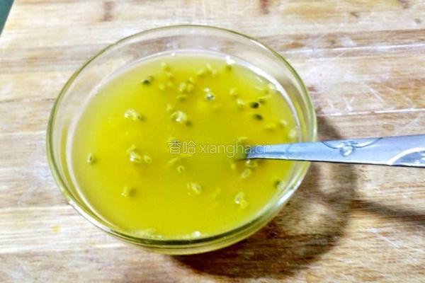 百香果汁的做法图解5