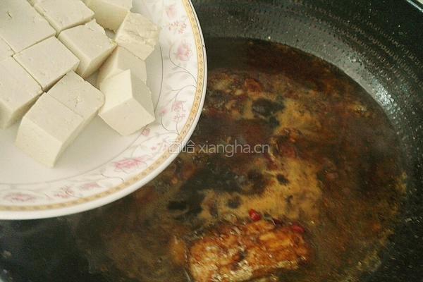 红烧豆腐带鱼的做法图解16