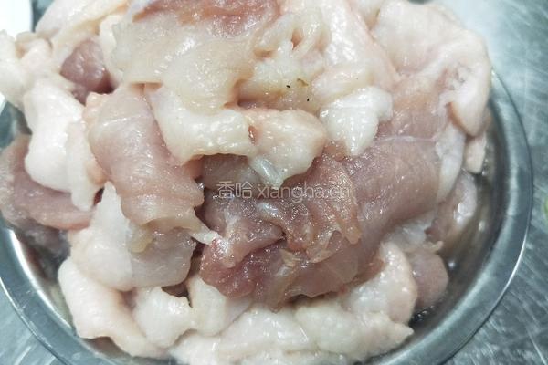 盐煎肉的做法图解1